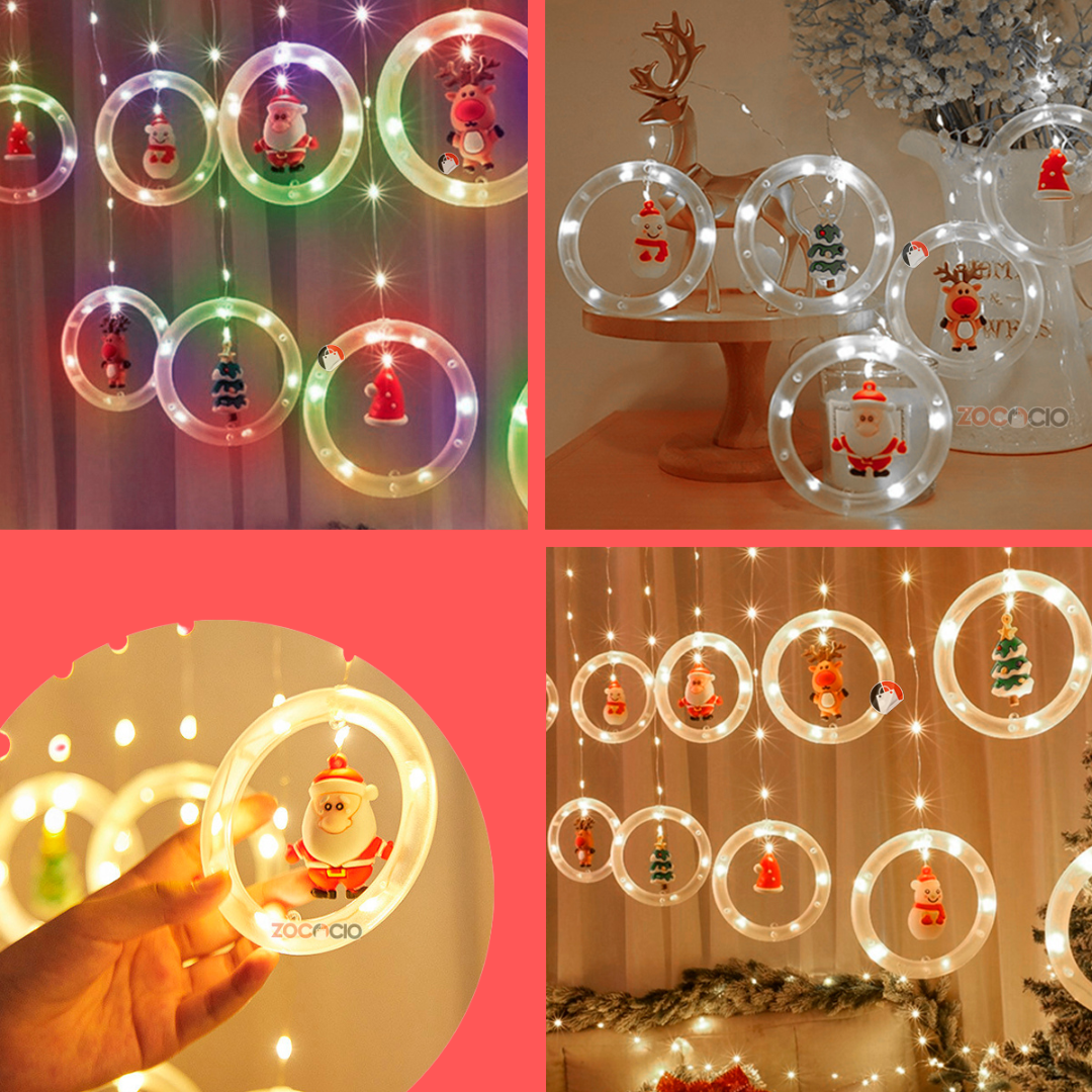 🎄Cortina De luces Navideñas 🎅 25% OFF ✨ 3 metros